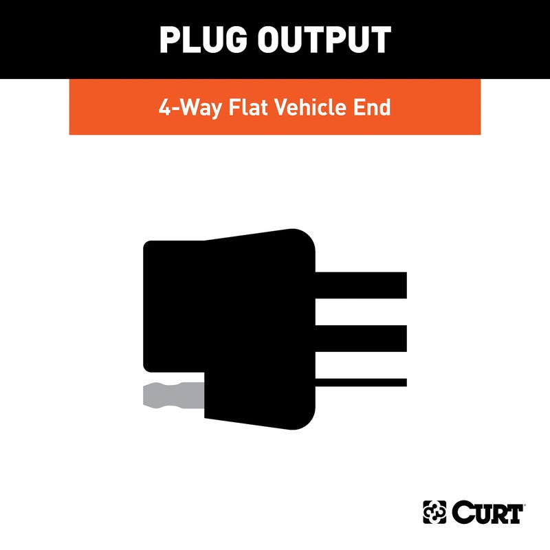 CURT 55106 Vehicle-Side Custom 4-Pin Trailer Wiring Harness, Fits Select Honda CR-V - Image 5